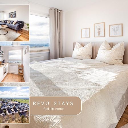 Moderne 2-Zimmer-Wohnung Mit Atemberaubender Skyline Aussicht Auf Frankfurt! シュタインバッハ・アム・タウヌス エクステリア 写真